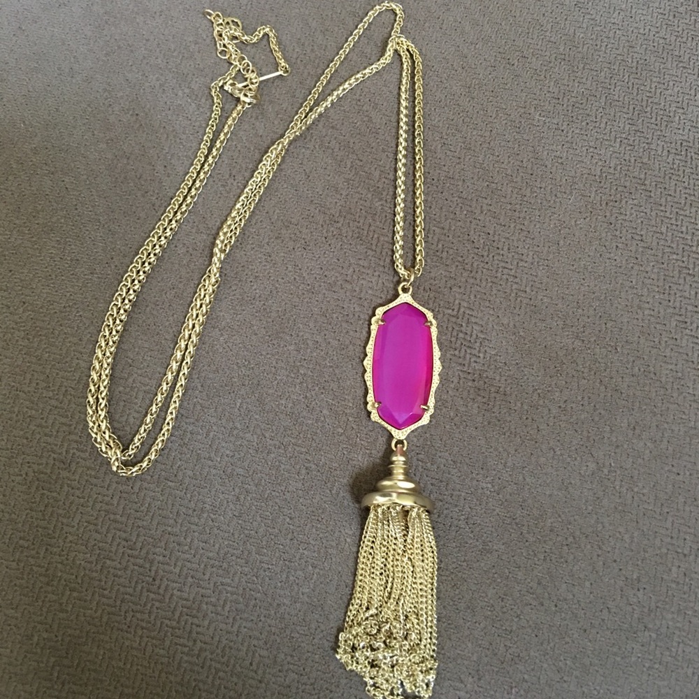 Kendra Scott Pink Agate Everly